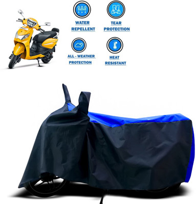 PAGORA Two Wheeler Cover for Hero(Pleasure, Blue)