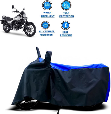 CODOKI Two Wheeler Cover for Bajaj(Avenger 220 Street, Blue)