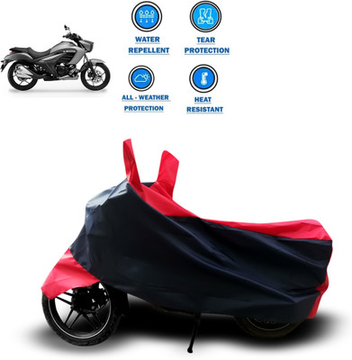 PAGORA Two Wheeler Cover for Suzuki(intruder 150, Red)