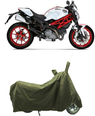 Coxtor Waterproof Two Wheeler Cover for Ducati(Monster 796 S2R, Gold)