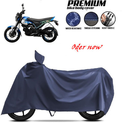 SK AUTO Waterproof Two Wheeler Cover for Bajaj(Freedom Prima, Grey, Blue)