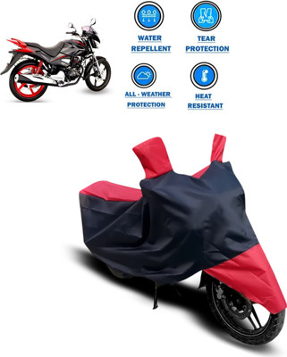GOSHIV-car and bike accessories Two Wheeler Cover for Hero(CBZ, Red)