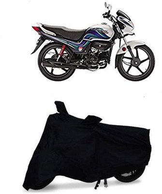 SK AUTO Waterproof Two Wheeler Cover for Hero(Passion Pro TR, Black)