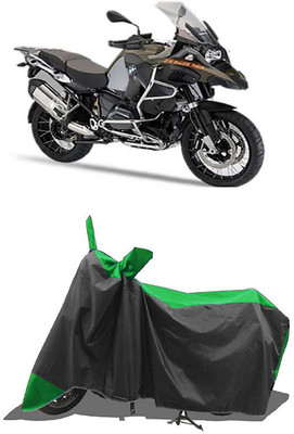 SUGASHRI Waterproof Two Wheeler Cover for KTM(1050 Adventure, Green, Black)