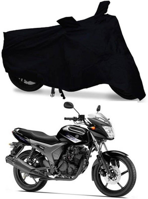 DeepShakshi AUTOMOTIVE Waterproof Two Wheeler Cover for Yamaha(SZ-S, Black)
