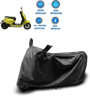 CODOKI Two Wheeler Cover for Okinawa(Lite, Black)