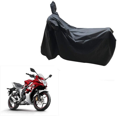 SK AUTO Two Wheeler Cover for Suzuki(Gixxer SF, Black)