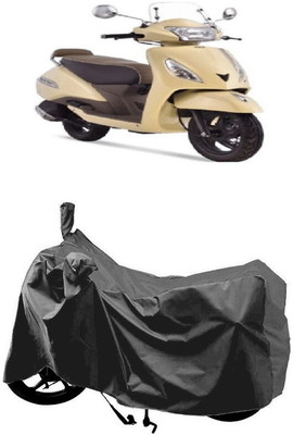 SUGASHRI Waterproof Two Wheeler Cover for TVS(Jupiter classic, Grey)