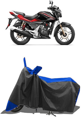 SUGASHRI Waterproof Two Wheeler Cover for Honda(CBZ Extreme, Blue, Black)