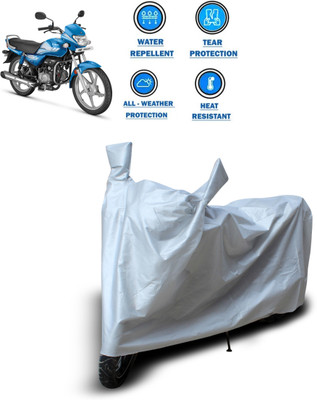 PAGORA Two Wheeler Cover for Hero(HF, Silver)