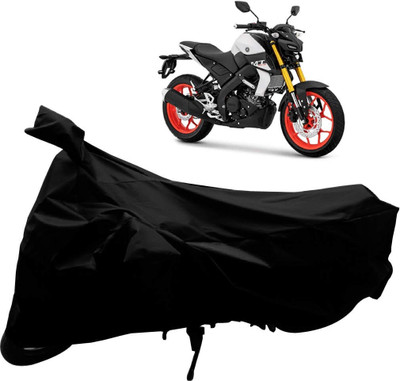 SK AUTO Waterproof Two Wheeler Cover for Yamaha(MT 15, Black)