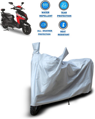 PAGORA Two Wheeler Cover for Universal For Bike(Silver)