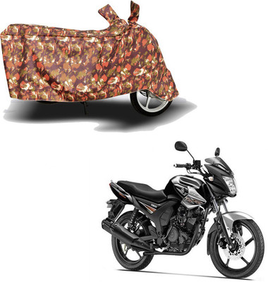 DeepShakshi AUTOMOTIVE Waterproof Two Wheeler Cover for Yamaha(SZ-RR, Red)