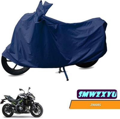 SK AUTO Waterproof Two Wheeler Cover for Kawasaki(Z900RS, Blue)