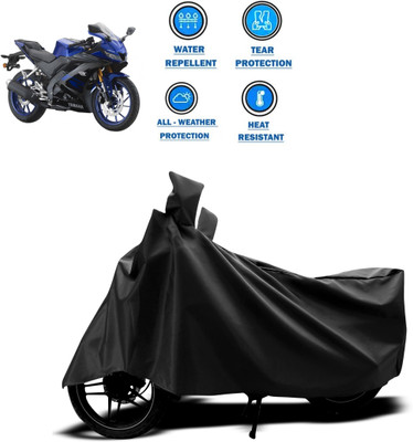 CODOKI Two Wheeler Cover for Yamaha(YZF R15 V3.0, Black)