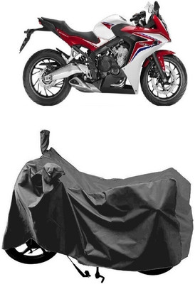 SUGASHRI Waterproof Two Wheeler Cover for Honda(CBR 650F, Grey)