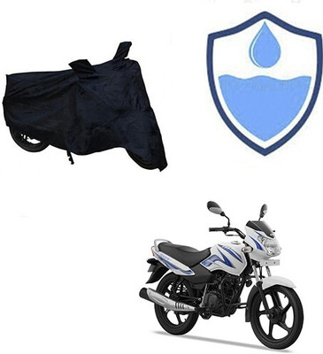DeepShakshi AUTOMOTIVE Waterproof Two Wheeler Cover for TVS(Star Sport, Black)