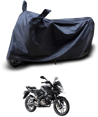 SK AUTO Two Wheeler Cover for Bajaj(Pulsar AS 150, Black)