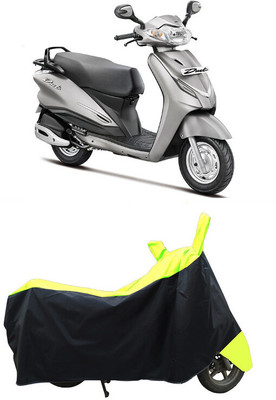 Coxtor Waterproof Two Wheeler Cover for Hero(Duet VX 110CC, Yellow)