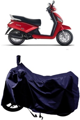 SUGASHRI Waterproof Two Wheeler Cover for Mahindra(Gusto 125, Blue)