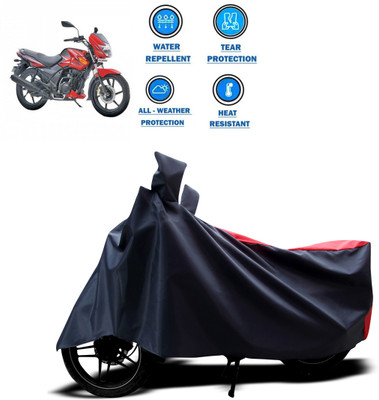 CODOKI Two Wheeler Cover for TVS(Flame DS 125, Red)