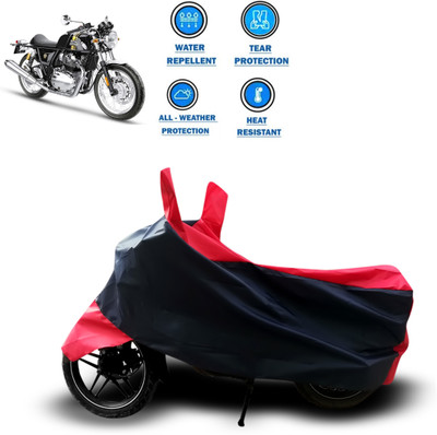 CODOKI Two Wheeler Cover for Royal Enfield(Continental GT 650, Red)
