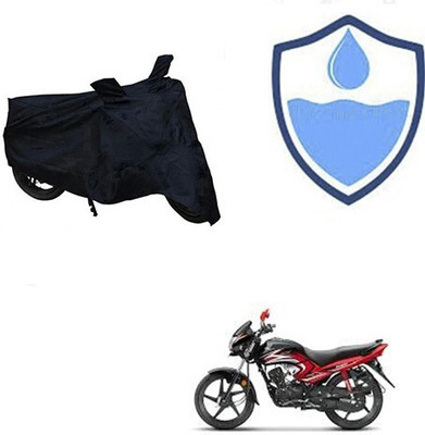 MMSSTAR Waterproof Two Wheeler Cover for Honda(Dream Yuga, Black)