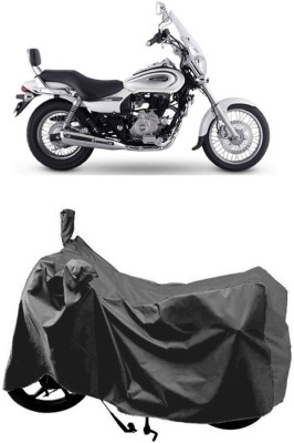 SUGASHRI Waterproof Two Wheeler Cover for Bajaj(Avenger 220 Cruise, Grey)