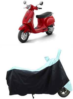 Coxtor Waterproof Two Wheeler Cover for Piaggio(Vespa LX 125, White)