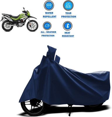 CODOKI Two Wheeler Cover for Hero(Impulse, Blue)