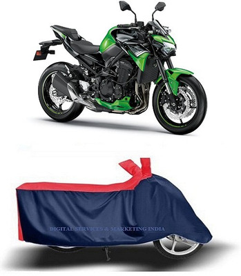 DSAMI Two Wheeler Cover for Kawasaki(Z900 BS6, Blue)