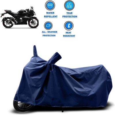 CODOKI Two Wheeler Cover for Suzuki(Gixxer SF 150, Blue)