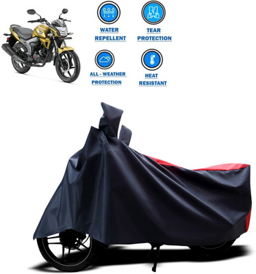 PAGORA Two Wheeler Cover for Honda(CB Trigger, Red)