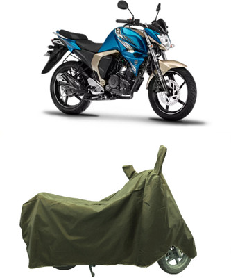Coxtor Waterproof Two Wheeler Cover for Yamaha(FZ S FI (V 2.0), Gold)