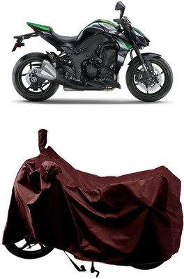 SUGASHRI Waterproof Two Wheeler Cover for Kawasaki(Z1000 BS6, Maroon)