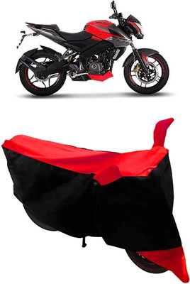 SK AUTO Two Wheeler Cover for Bajaj(Pulsar 200 NS DTS-i, Red)