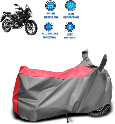 PAGORA Two Wheeler Cover for Bajaj(Pulsar AS 150, Grey)