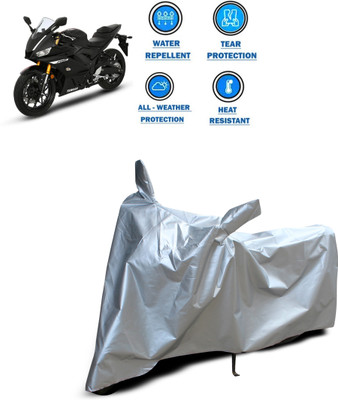 PAGORA Two Wheeler Cover for Yamaha(YZF-R1, Silver)