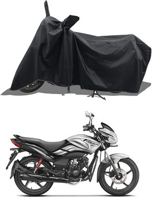 SK AUTO Two Wheeler Cover for Hero(Passion Xpro, Black)
