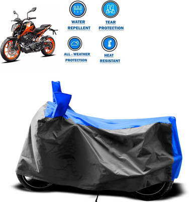 CODOKI Two Wheeler Cover for KTM(Duke 200, Grey)