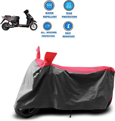 PAGORA Two Wheeler Cover for Hero(Electric NYX, Grey)
