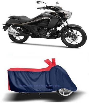 DSAMI Two Wheeler Cover for Suzuki(intruder 150, Blue)