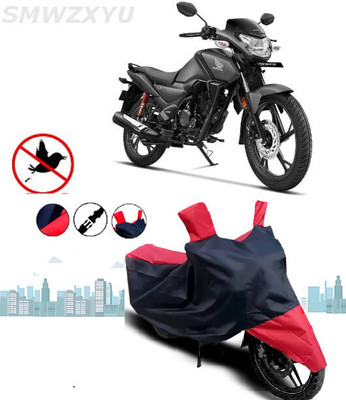 SK AUTO Waterproof Two Wheeler Cover for Honda(SP125, Blue, Red)