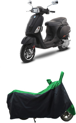 Coxtor Waterproof Two Wheeler Cover for Piaggio(Vespa SXL 125, Green)