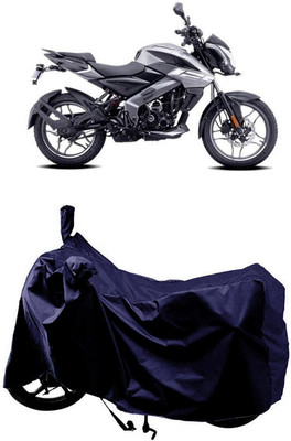 SUGASHRI Waterproof Two Wheeler Cover for Bajaj(Pulsar NS125, Blue)