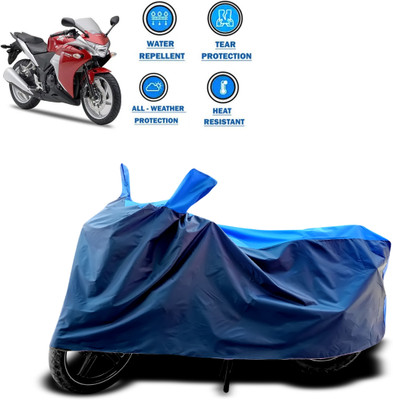 CODOKI Two Wheeler Cover for Honda(CBR 150R, Blue)
