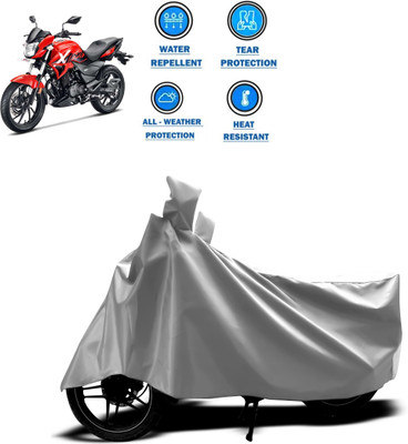 CODOKI Two Wheeler Cover for Hero(Xtreme 200R, Silver)
