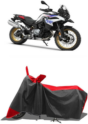 SUGASHRI Waterproof Two Wheeler Cover for BMW(F 850 GS, Red, Black)
