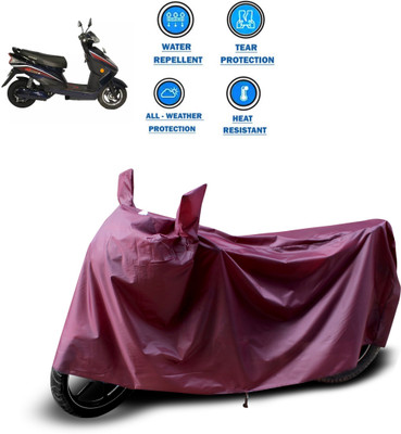CODOKI Waterproof Two Wheeler Cover for Okinawa(Ridge, Maroon)