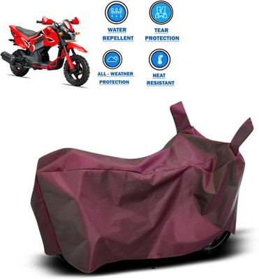 CODOKI Waterproof Two Wheeler Cover for Honda(Navi, Maroon)